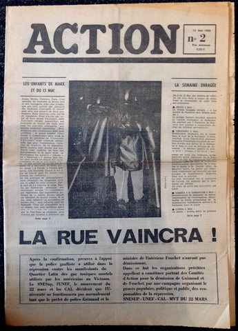 Link to  Action Newspaper # 2C. 1968  Product