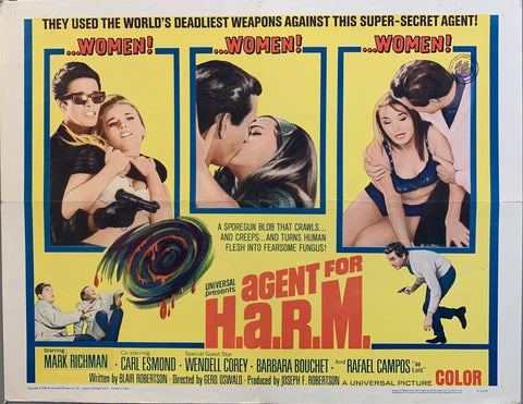 Link to  Agent For H.A.R.M. Film PosterU.S.A FILM, 1967  Product
