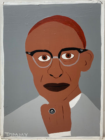 Link to  Malcolm X 1964 #52 Tommy Cheng PaintingU.S.A, c. 1997  Product