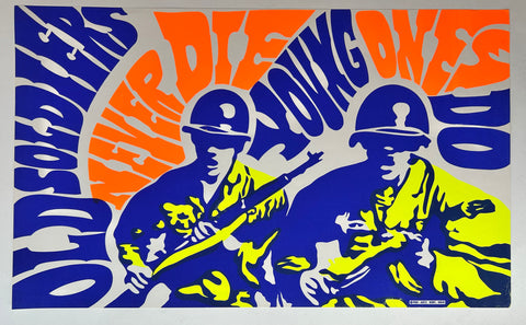 Link to  Old Soldiers Never Die; Young Ones Do PosterUSA, c. 1970  Product