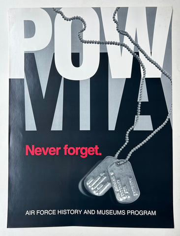 Link to  POW MIA PosterUSA, c. 1980s  Product