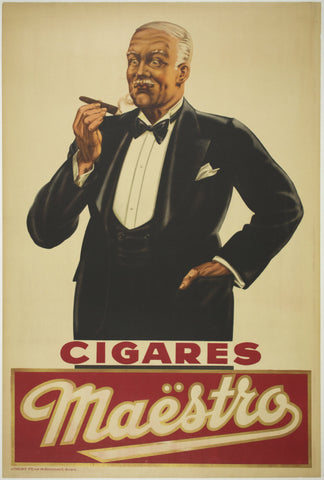 Link to  Cigares MaëstroFrance - c1930  Product