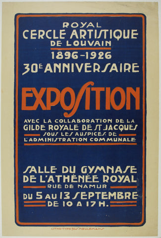 Link to  Royal Cercle Artistique de Louvain ✓France - 1926  Product