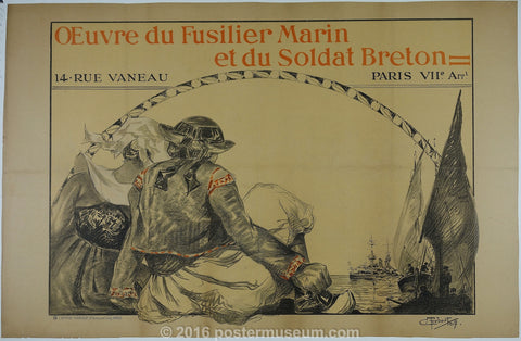 Link to  Oeuvre de Fusilier Marin et du Soldat BretonC. Trubent  Product