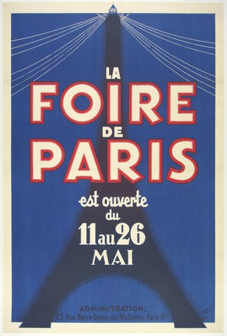 Link to  La Foire De ParisFrench - c. 1950  Product