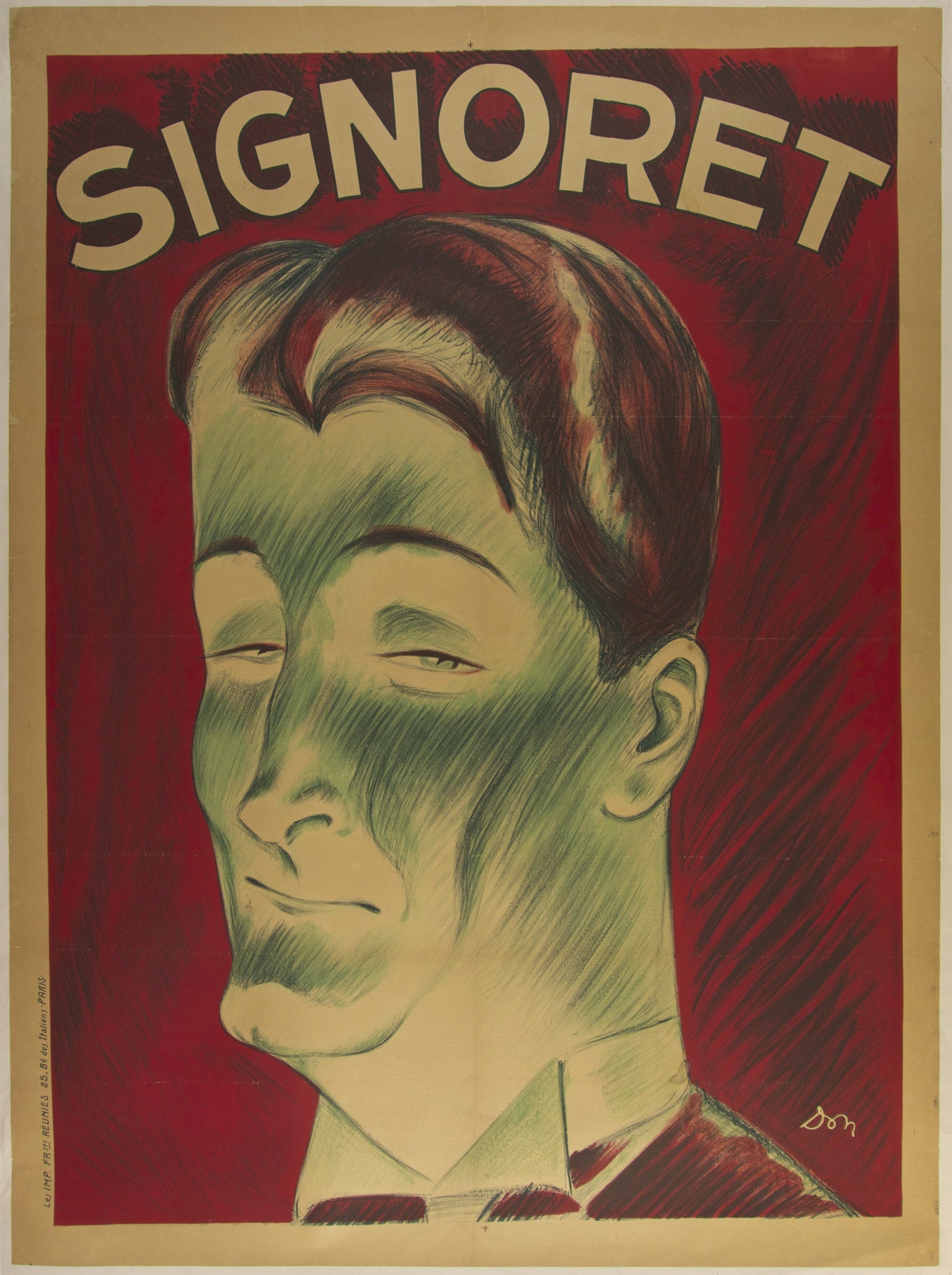 Tony Signoret Signoret – Poster Museum