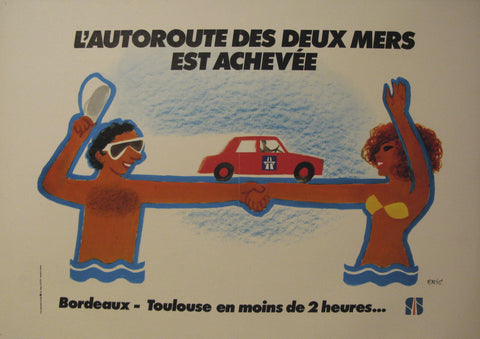 Link to  L'autoroute Des Deux Mers Est AcheveeFrance c. 1960  Product