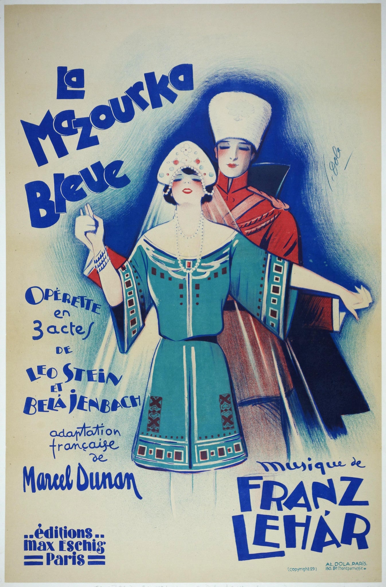 La Mazourka Bleue