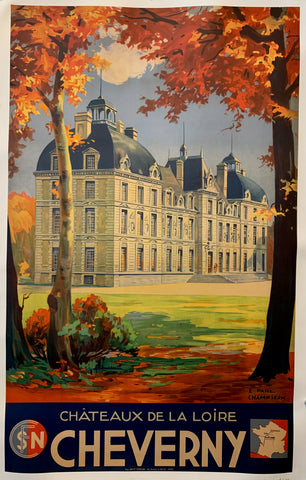 Link to  Châteaux de la Loire Cheverny Poster ✓France, 1935  Product