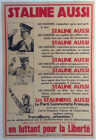 Link to  Staline Aussi -- en luttant pour la LiberteFrance, 1951  Product