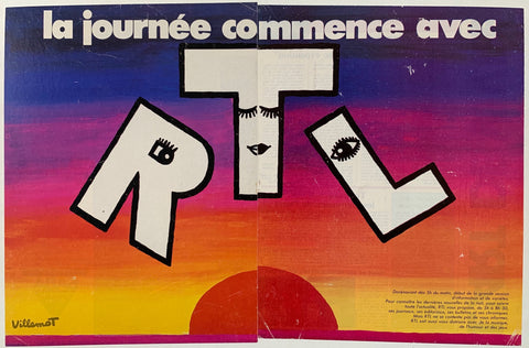 Link to  La Journée Commence Avec RTL by VillemotC. 1890  Product