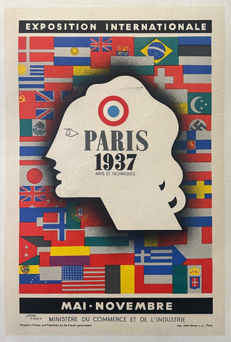 Link to  Paris 1937 Exposition Internationale PosterFrance, 1937  Product