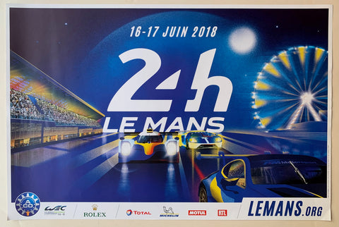24 Heures Le Mans 2018 Poster