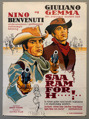 Link to  Nino Benvenuti og Giuliano Gemma Film Postercirca 1960  Product