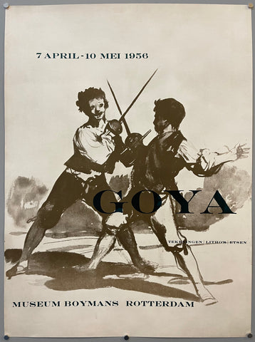 Link to  Goya Tekeningen Lithos Etsen PosterThe Netherlands, 1956  Product
