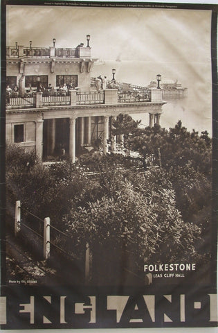 Link to  England, Folkestone Leas Cliff HallGreat Britain c. 1950  Product