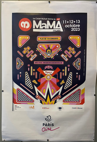 Link to  MaMa Music Ville de Paris PosterFrance, 2023  Product
