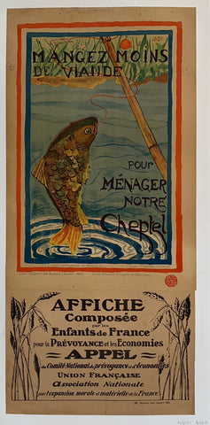 Link to  Mangez Moins de ViandeFrance, C. 1917  Product