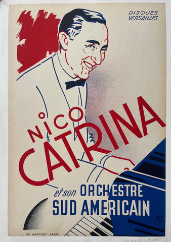 Link to  Nico Catrina Poster ✓France, c.1960  Product