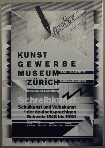 Link to  HIDE Schreibkunst - Kunstgewerbemuseum ZurichSwitzerland, 1981  Product