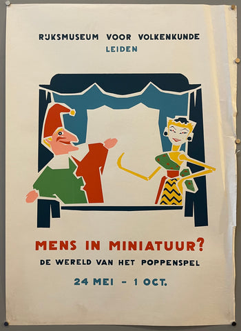 Link to  Mens in Miniatuur? PosterThe Netherlands, c. 1960  Product