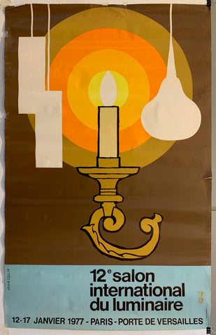 Link to  12e Salon International du Luminaire PosterFrance, 1977  Product