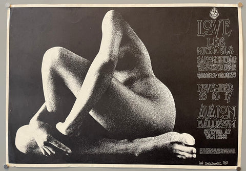 Link to  Love at Avalon Ballroom PosterU.S.A., 1968  Product