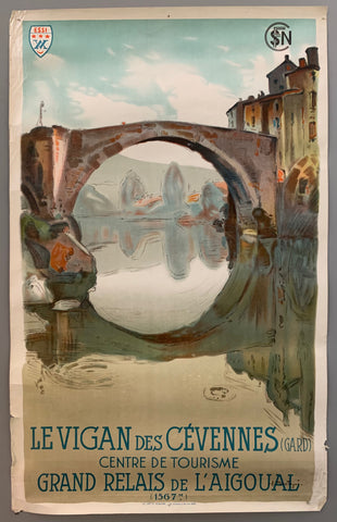 Link to  Le Vigan des Cévennes PosterFrance, c. 1940  Product