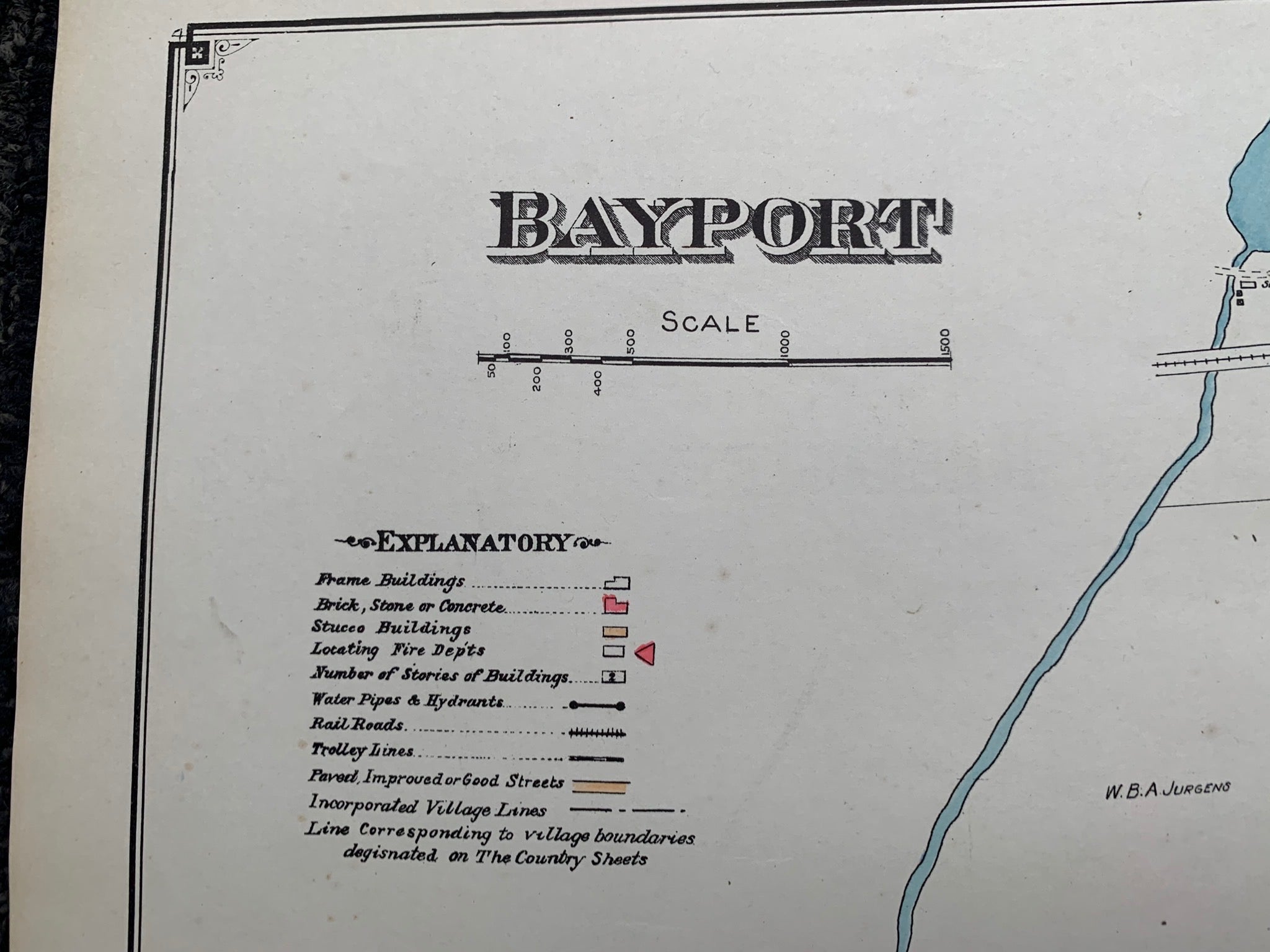 Long Island Index Map No.2 - Plate 32 Bayport – Poster Museum