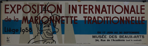 Link to  Exposition Internationale de la Marionnette TraditionnelleBelgium, C. 1958  Product