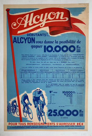 Link to  Alcyon -- Debutant!... Alcyon vous donne la possibilite de gagner 10.000France,1930s  Product