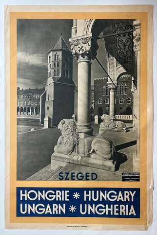 Link to  Hongrie Travel PosterHungary, c. 1940  Product