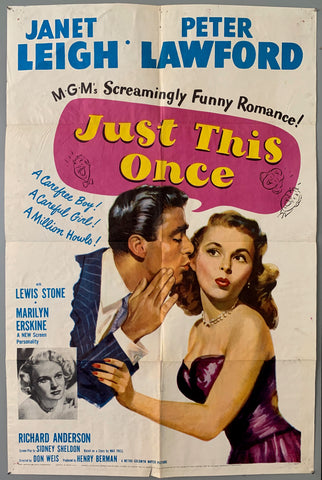 Link to  Just This OnceU.S.A FILM, 1952  Product