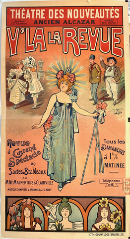 Link to  Theatre Des Nouveautes "Y'La La Revue"France, C. 1895  Product