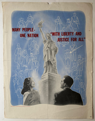 Link to  Anti-Defamation League PosterUSA, c. 1950s  Product