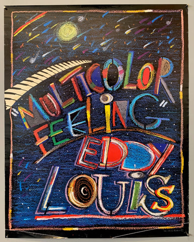 Link to  Multicolor Feeling Eddy Louiss PosterFrance, 1989  Product