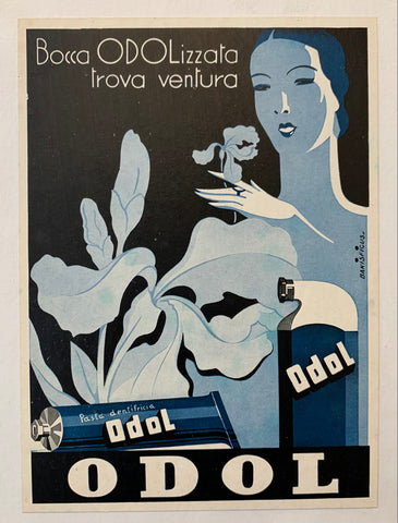Link to  ODOL Irises PosterItaly, 1941  Product