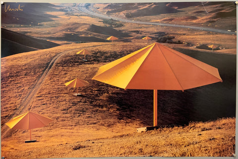 Link to  Christo The Umbrellas California U.S.A. PosterChristo  Product
