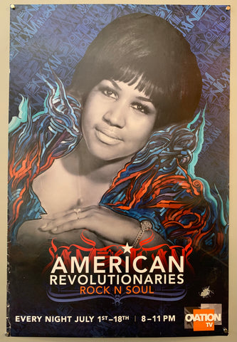 Link to  American Revolutionaries Rock N Soul Aretha Franklin PosterU.S.A., 2009  Product