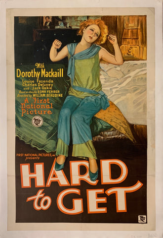 Link to  Hard to Get Film PosterFOREIGN FILM, 1929  Product