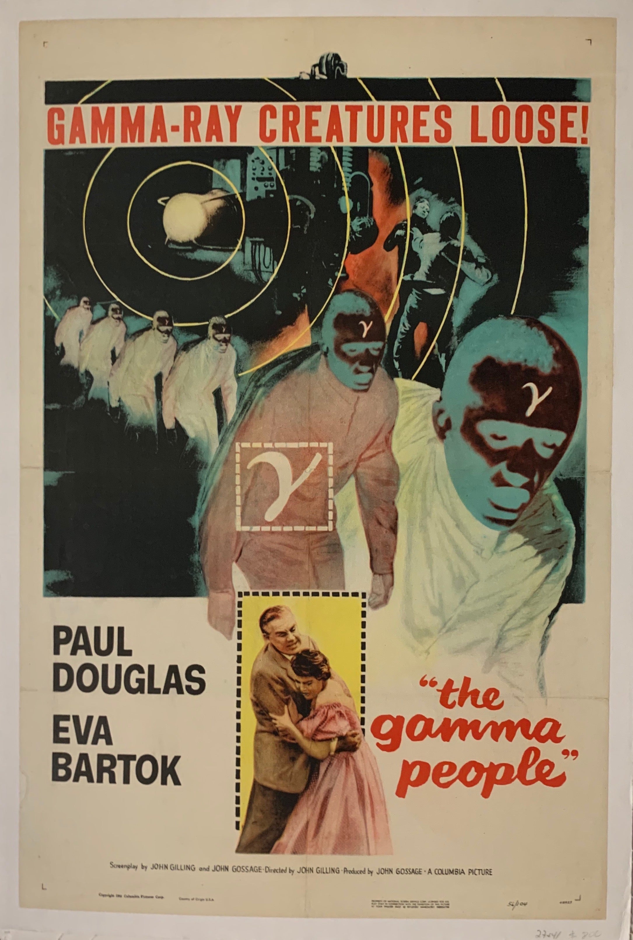 The Gamma People Film Poster
