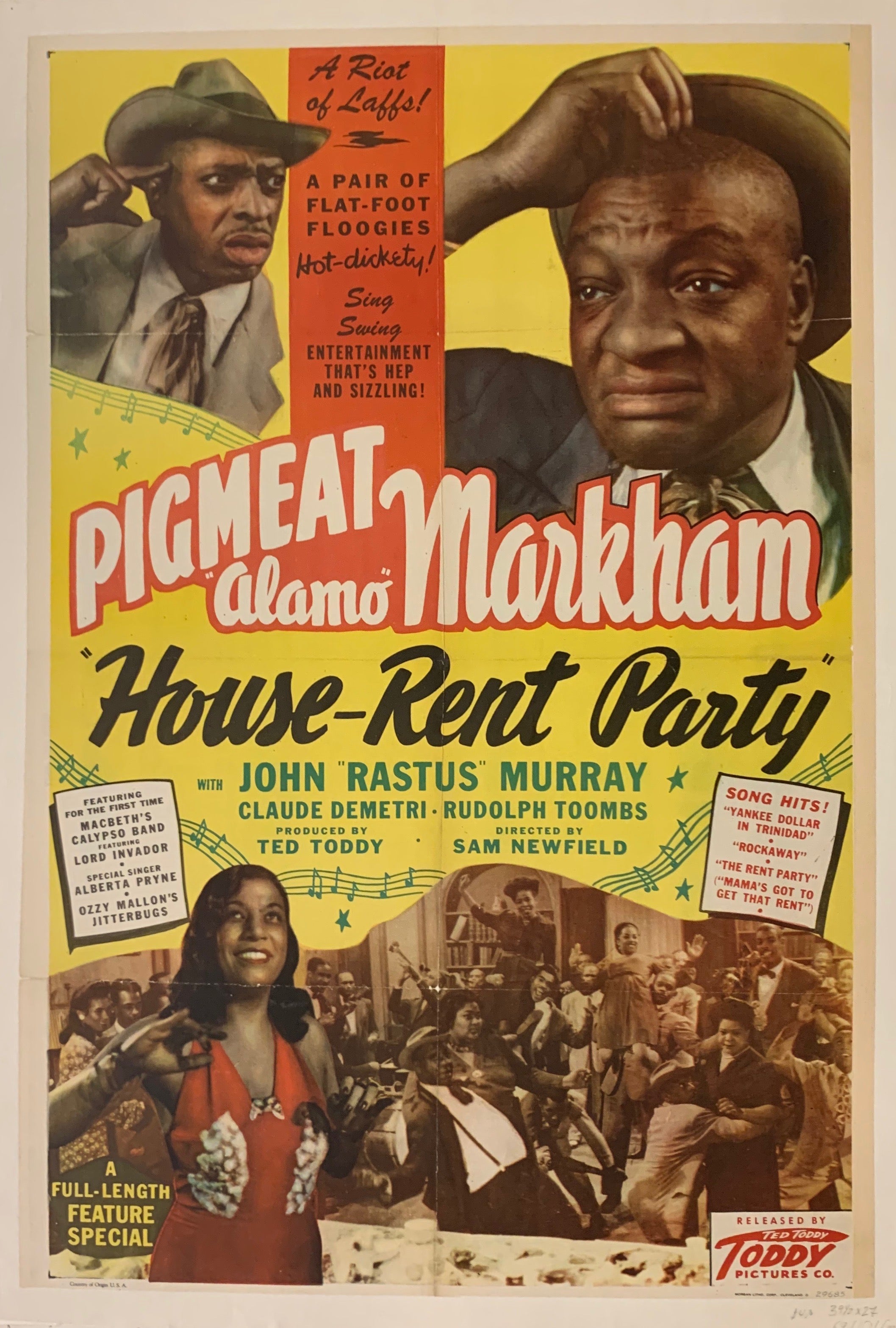 House Rent Party Film Poster ✓