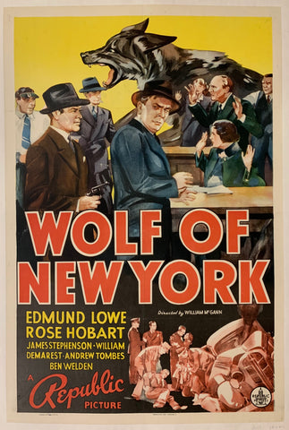 Link to  Wolf of New York Film PosterUSA, C. 1940  Product