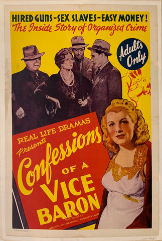 Link to  Confessions of a Vice Baron Film PosterU.S.A, 1943  Product