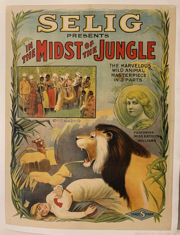 Link to  In The Midst Of The Jungle Film PosterUSA, 1913  Product