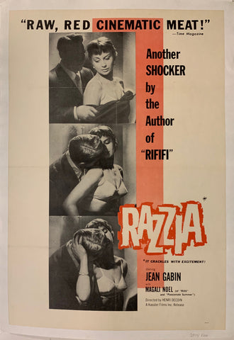 Link to  Razzia Film PosterUSA, 1955  Product