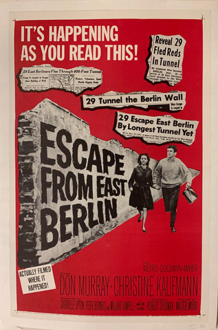 Link to  Escape From East Berlin Film PosterU.S.A, 1962  Product