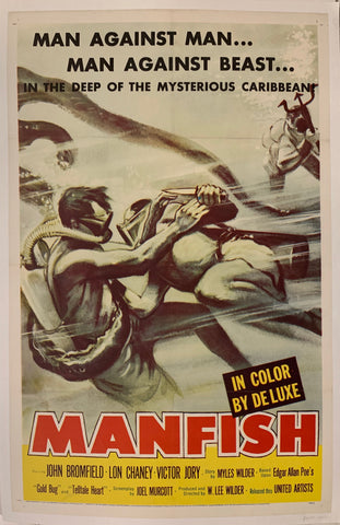 Link to  Manfish Film PosterUSA, 1956  Product
