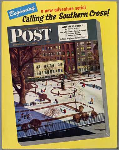 Link to  Saturday Evening Post- February 11, 1950John Falter  Product
