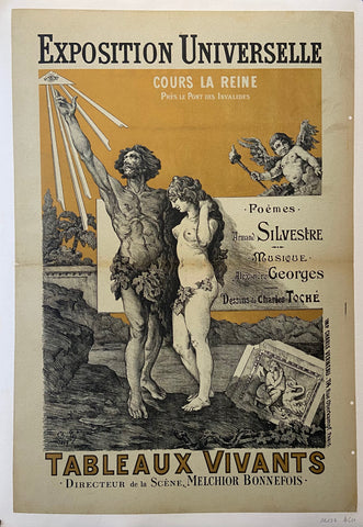 Link to  Exposition Universelle Tableaux Vivants PosterFrance, c. 1900  Product